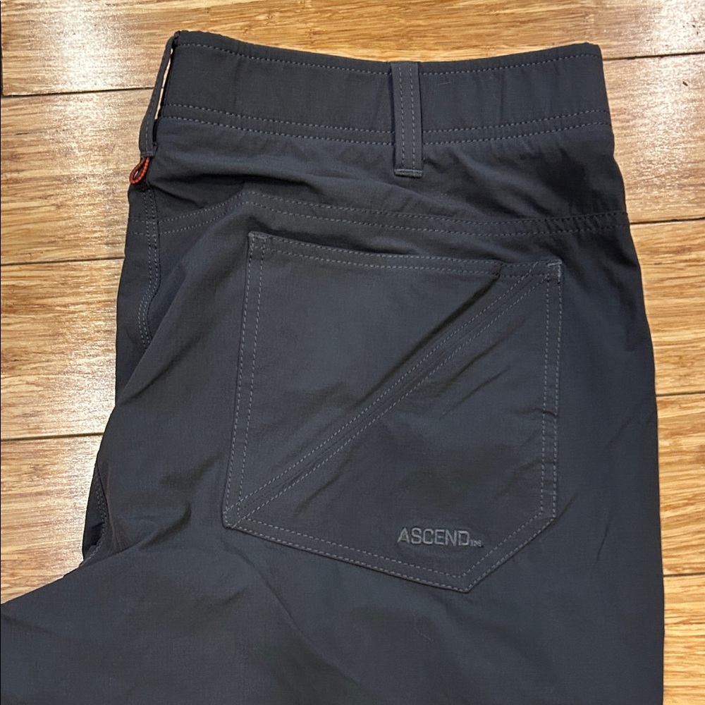 Ascend Charcoal 5 Pocket Utility Gorpcore Hiking Pants NWOT 38x32